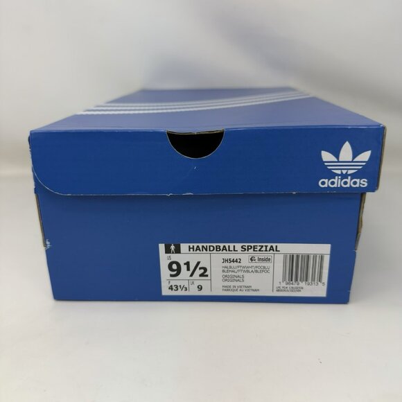 Adidas Handball Spezial Originals Shoes Gray Blue Men's Size 9.5 - Picture 8 of 8